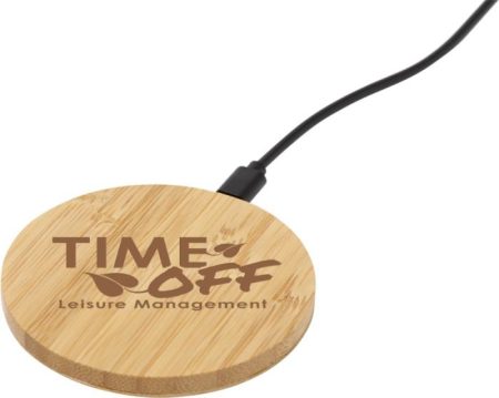 Bamboo Wireless Charger - Chargers & Powerbanks, Sustainable products
