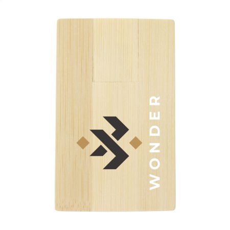 Bamboo Credit Card USB - USBs