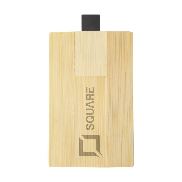 Bamboo Credit Card USB - USBs