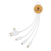 6-in-1 Recycled Plastic & Bamboo cable - Accessories