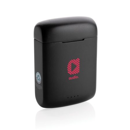 Recycled Plastic Solar Earbuds - Earphones & Headphones