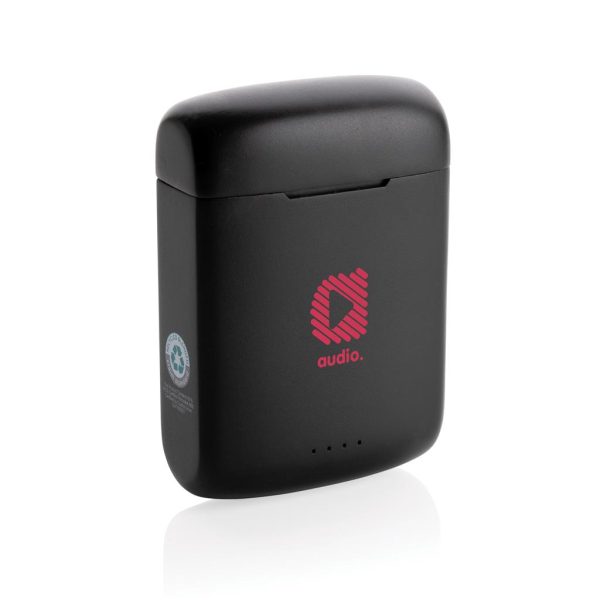 Recycled Plastic Solar Earbuds - Earphones & Headphones