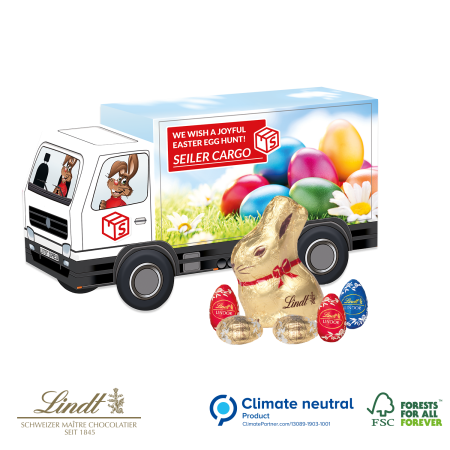 Branded 3D Easter Truck & Chocolates - Easter, Seasonal products