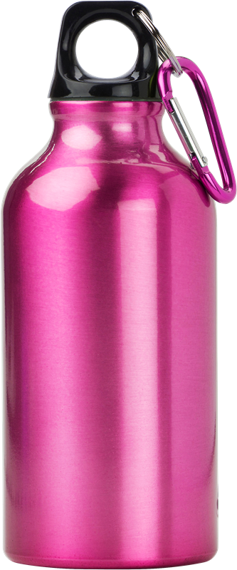 Aluminium Water Bottle - Black Yellow Orange Aqua Blue Purple Lime Silver White Pink  - Thermal