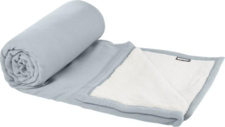 RPET Fleece Blanket - Off White Grey  - Home & Barware, Sustainable products