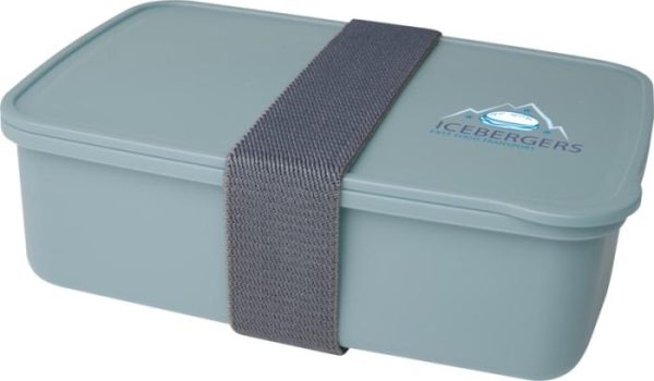 Recycled Plastic Lunch Box - Slate Grey Beige Mint Grey - Home & Barware Recycled Plastic Lunch Box - Slate Grey Beige Mint Grey - Home & Barware