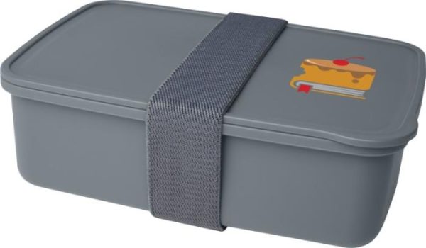 Recycled Plastic Lunch Box - Slate Grey Beige Mint Grey - Home & Barware Recycled Plastic Lunch Box - Slate Grey Beige Mint Grey - Home & Barware