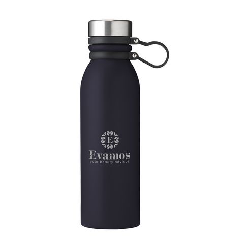 Screw Cap Thermal Bottle - White Blue Dark Green Grey Black  - Thermal