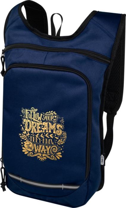 RPET Backpack - Red White Orange Royal Blue Navy Green Lime Grey Black  - Backpacks, New products, Sustainable products