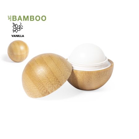 Bamboo Lip Balm Sphere - Wellness & Wellbeing