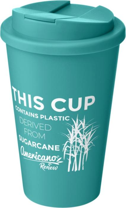 Sugar Cane Eco Thermal Cup - Pink Ivory White Reef Blue Seaglass Green Pebble Grey Granite  - New products, Sustainable products, Thermal, Travel Cups