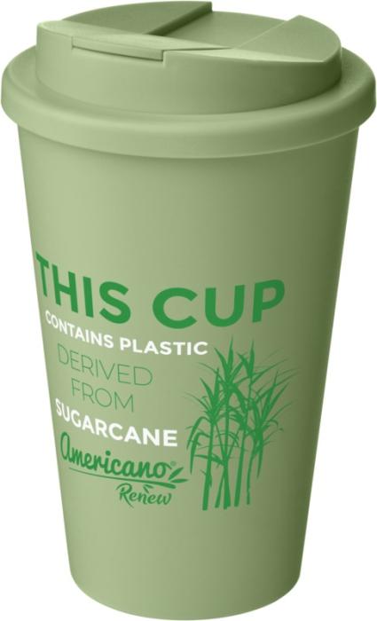 Sugar Cane Eco Thermal Cup - Pink Ivory White Reef Blue Seaglass Green Pebble Grey Granite  - New products, Sustainable products, Thermal, Travel Cups