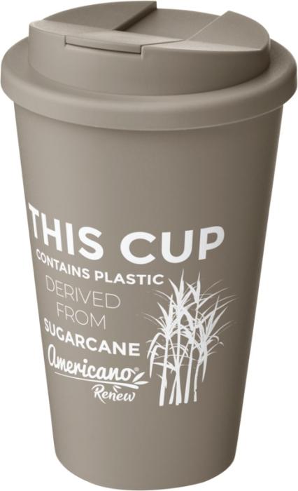 Sugar Cane Eco Thermal Cup - Pink Ivory White Reef Blue Seaglass Green Pebble Grey Granite  - New products, Sustainable products, Thermal, Travel Cups
