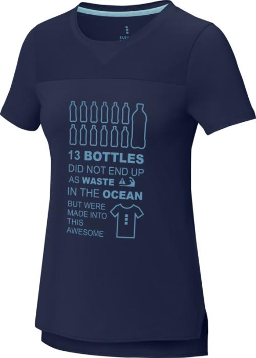 Women's Recycled RPET T-shirt - Black Navy White - New products, Sustainable products, Tops & T-shirts Women's Recycled RPET T-shirt - Black Navy White - New products, Sustainable products, Tops & T-shirts