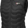 Women's GRS Recycled Bodywarmer - Black Grey Navy  - Jackets