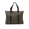 Water-Resistant Tote Bag - Navy Greige Black Green  - Tote Bags