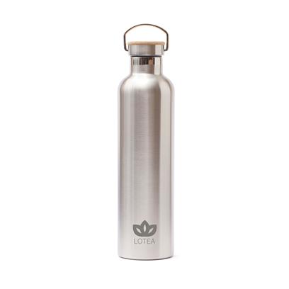 XL Thermos Bottle - Black Silver - Thermal XL Thermos Bottle - Black Silver - Thermal
