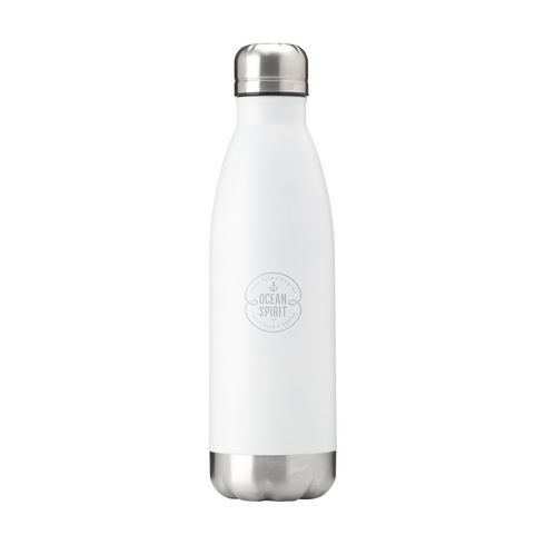 Sustainable Thermal Bottle 500ml - Black Blue Silver White Red Green  - Thermal