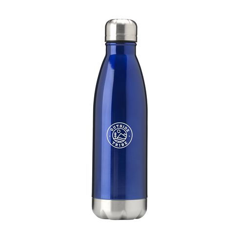 Sustainable Thermal Bottle 500ml - Black Blue Silver White Red Green  - Thermal
