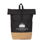 RPET & Cork Roll-Top Backpack