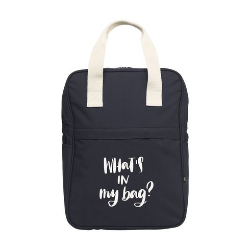 RPET Multi-Strap Backpack - Black Light Grey Dark Blue  - Backpacks, New products, Sustainable products