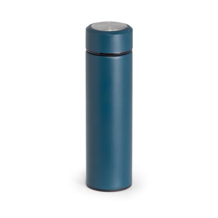 Tea Infuser Thermos Bottle - Black Blue  - Thermal
