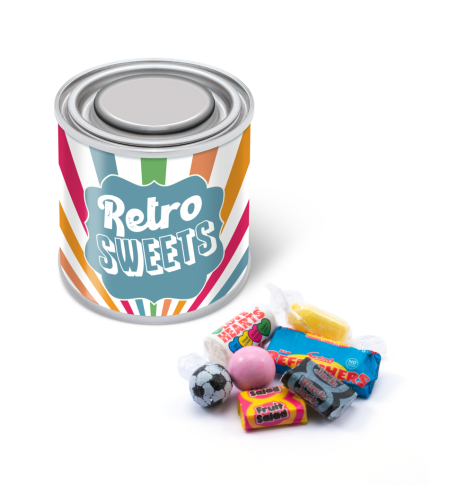 Retro Sweet Tin - Sweets & Chocolate