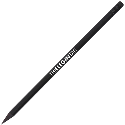 Black Wood Luxe Pencil - Writing