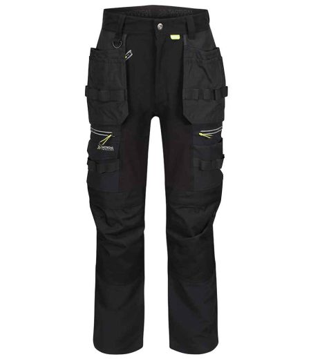 Regatta Stretch Trousers - Black Iron/Black  - Trousers & Shorts