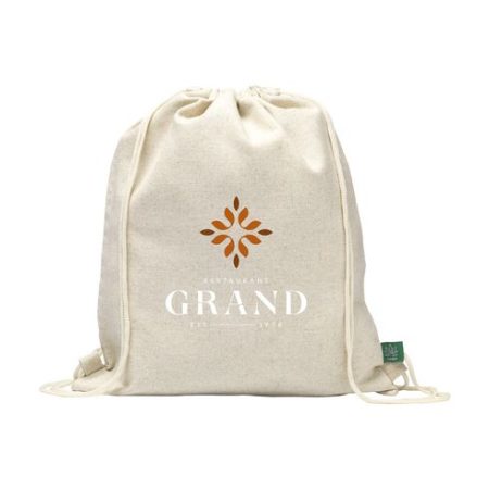 Hemp Drawstring Backpack - Backpacks
