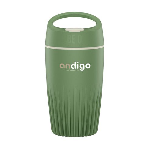 Eco Modern Travel Cup - Cream Terracotta Green  - Travel Cups