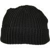 Recycled Yarn Beanie - Black Grey  - Hats & Caps