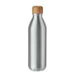 Aluminium Bottle with Bamboo Lid