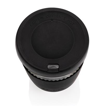 Borosilicate Glass Tumbler with Lid & Sleeve - Brown Green Blue Grey Black  - Travel Cups