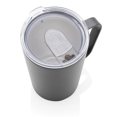 RCS Steel Mug with Lid - Black Grey White Blue Green - Travel Cups RCS Steel Mug with Lid - Black Grey White Blue Green - Travel Cups