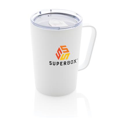 RCS Steel Mug with Lid - Black Grey White Blue Green - Travel Cups RCS Steel Mug with Lid - Black Grey White Blue Green - Travel Cups