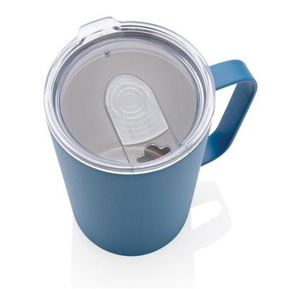 RCS Steel Mug with Lid - Black Grey White Blue Green - Travel Cups RCS Steel Mug with Lid - Black Grey White Blue Green - Travel Cups