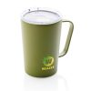 RCS Steel Mug with Lid - Black Grey White Blue Green - Travel Cups RCS Steel Mug with Lid - Black Grey White Blue Green - Travel Cups