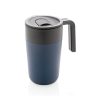 GRS Recycled Travel Mug - Black White Navy  - New products, Sustainable products, Travel Cups