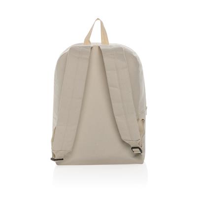 Recycled Canvas Natural Backpack - Off-White Black Grey Navy - Backpacks Recycled Canvas Natural Backpack - Off-White Black Grey Navy - Backpacks