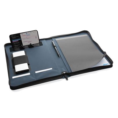 A4 Tech Portfolio with Zipper - Navy Black Green - Office Supplies, Sustainable products A4 Tech Portfolio with Zipper - Navy Black Green - Office Supplies, Sustainable products