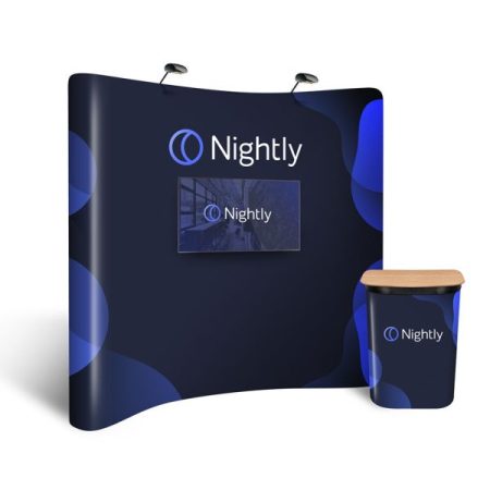 Branded Pop-Up Display Stand – TV Kit - Banner Stands & POS