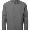 Recycled Windchecker® Softshell Jacket - Black Grey Navy  - Jackets