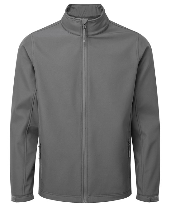 Recycled Windchecker® Softshell Jacket - Black Grey Navy  - Jackets