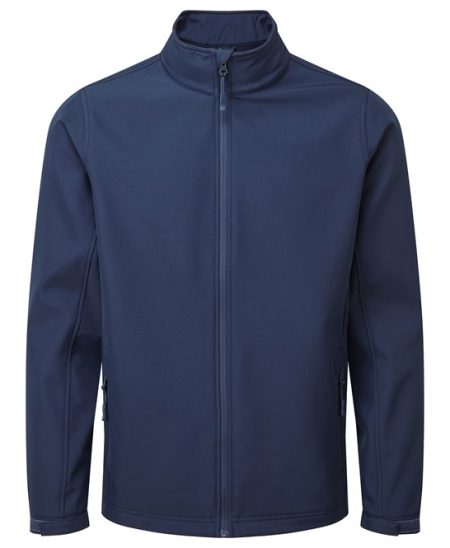 Recycled Windchecker® Softshell Jacket - Black Grey Navy  - Jackets