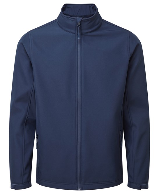 Recycled Windchecker® Softshell Jacket - Black Grey Navy  - Jackets