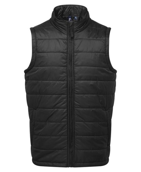 Men's Insulated Bodywarmer - Navy Black  - Jackets, New products, Sustainable products