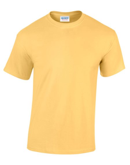 Heavy Cotton T-Shirt - Antique Cherry Red Antique irish Green Antique Jade Dome Antique Orange Antique Sapphire Ash Grey Azalea Black Blackberry Cardinal Carolina Blue Charcoal Cobalt Blue Cornsilk Daisy Dark Chocolate Dark Heather Forest Green Gold Heather Sapphire Heliconia Indigo Blue Irish Green Kiwi Light Blue Light Pink Lilac Lime Maroon Midnight Military Green Natural Navy Old Gold Orange Purple Red Royal Russet Sand Sapphire Sky Sport Grey Sunset Tweed Violet White Yellow Haze  - Tops & T-shirts