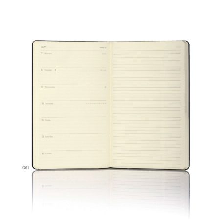 100% Recyclable Diary - Graphite Navy  - Office Supplies