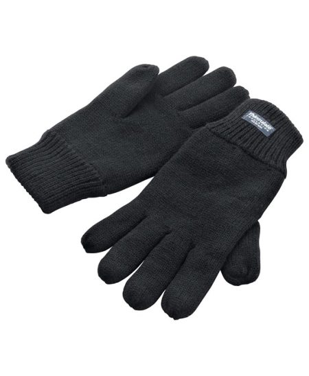 Thinsulate™ Gloves - Black Charcoal Navy  - Accessories